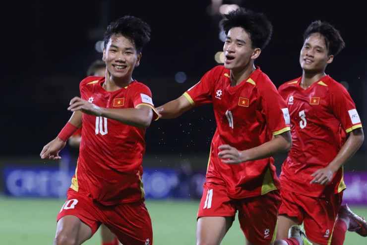 U17 Việt Nam vào tứ kết với tư cách là đội nhất bảng C VCK U17 châu Á 2026