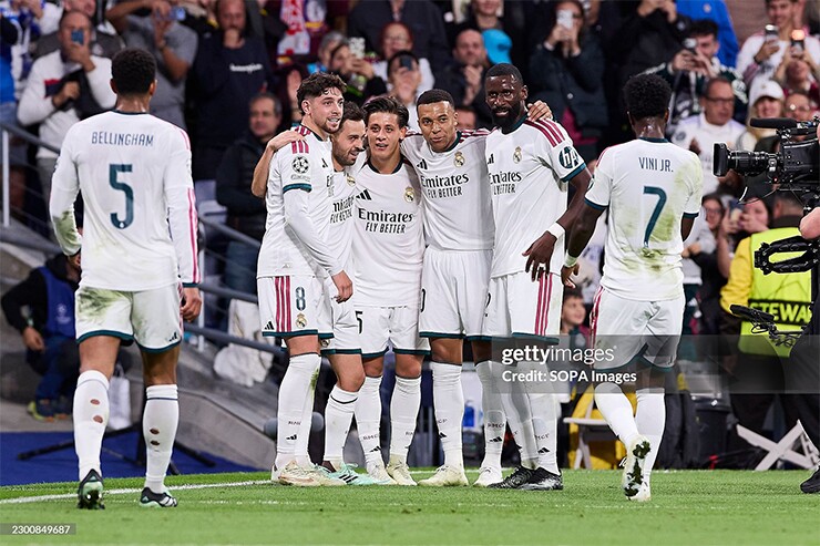 Mbappe quyết tâm ghi bàn, giúp Real Madrid hướng đến chiến thắng trước Barcelona