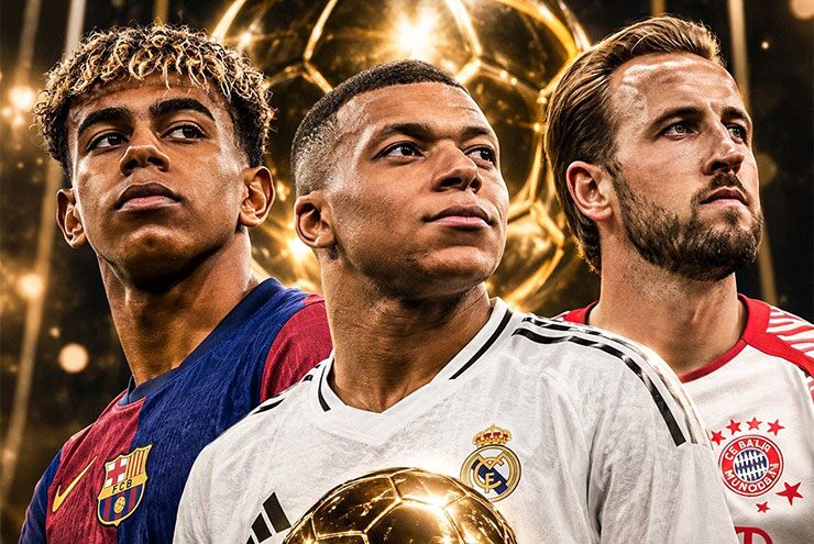 Yamal - Mbappe - Kane, 3 ứng viên lớn cho QBV 2026