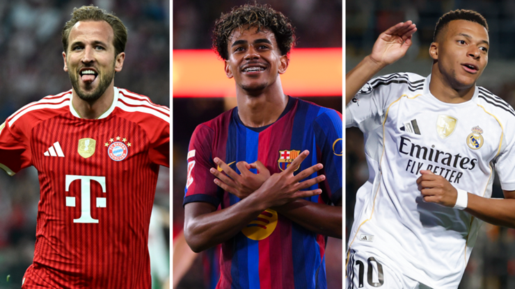 Kane, Yamal và Mbappe là những ứng viên sáng giá cho danh hiệu Quả bóng vàng năm nay