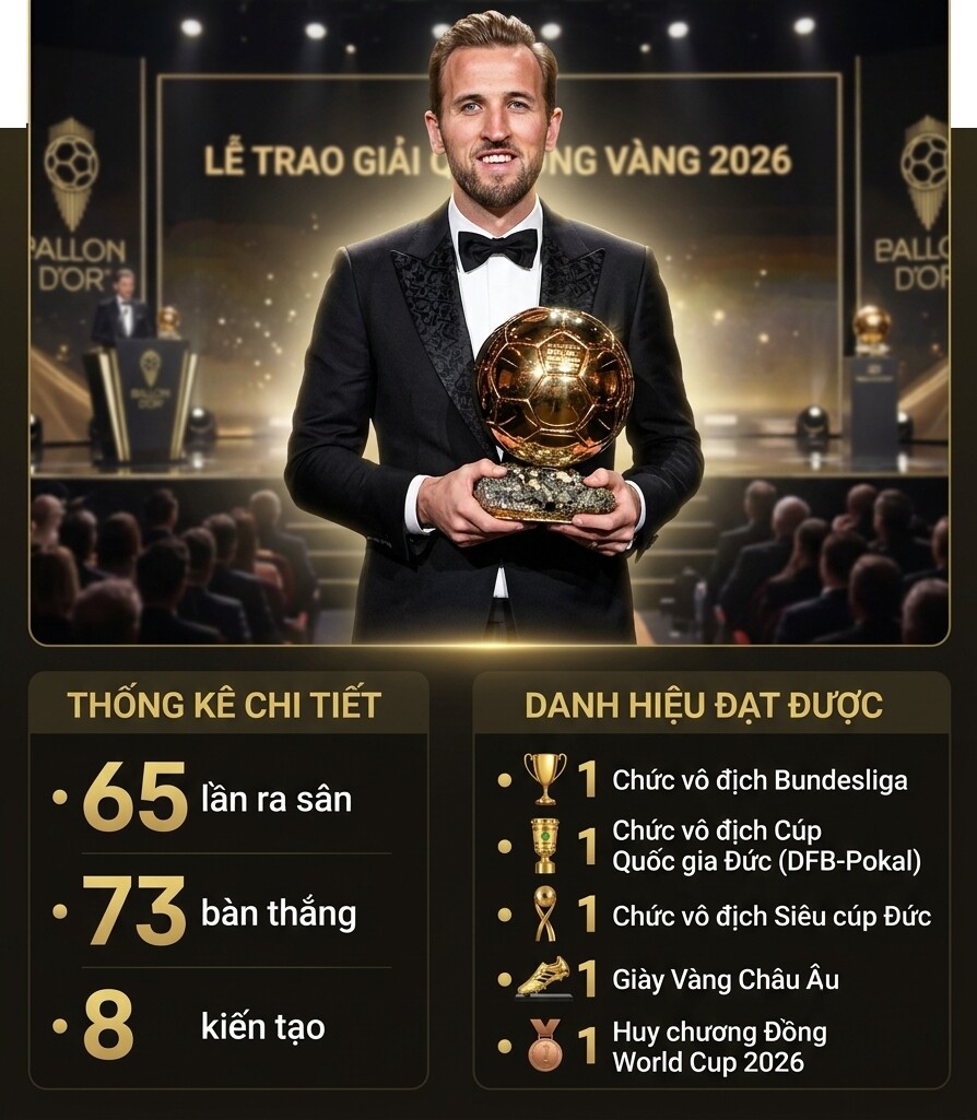 Quả bóng vàng Harry Kane đã vĩ đại nhất bóng đá Anh, giúp Kompany - Tuchel "lên đời" (Clip 1 phút) - 1