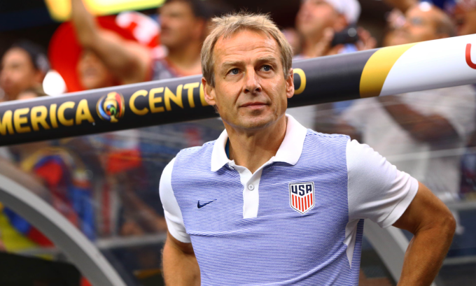 HLV Jurgen Klinsmann từng dẫn dắt tuyển Mỹ giai đoạn 2011-2016. Ảnh: USA Today Sports
