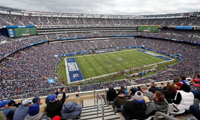 Sân MetLife sẽ tổ chức trận chung kết World Cup 2026. Ảnh: AP