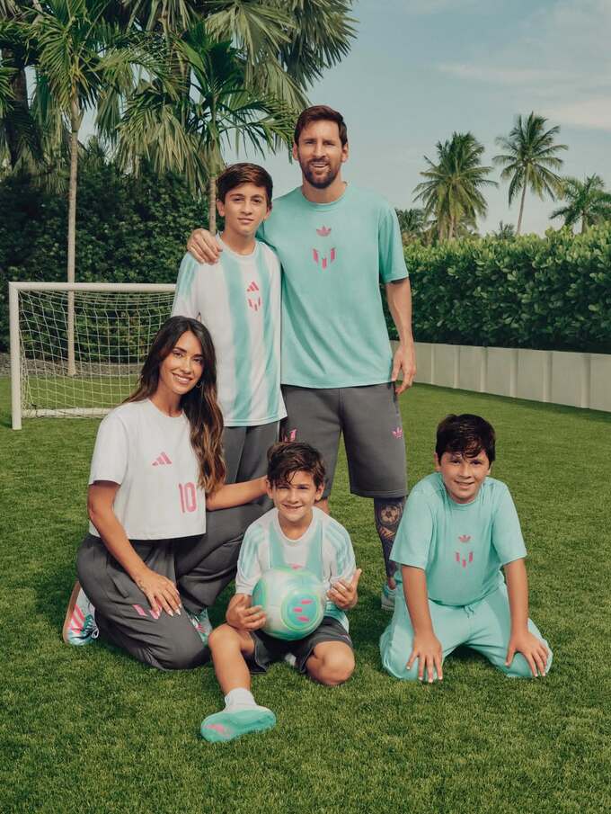 Gia đình Messi. Ảnh: Instagram/Antonella Roccuzzo