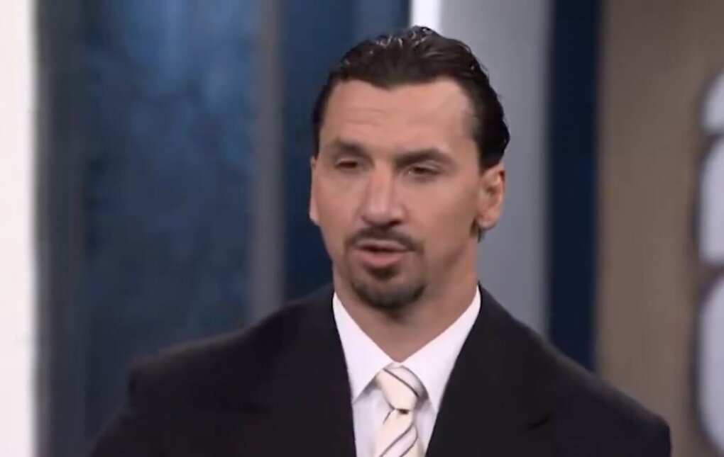 Ibrahimovic bình luận sau trận Hà Lan thua Morocco. Ảnh: chụp màn hình