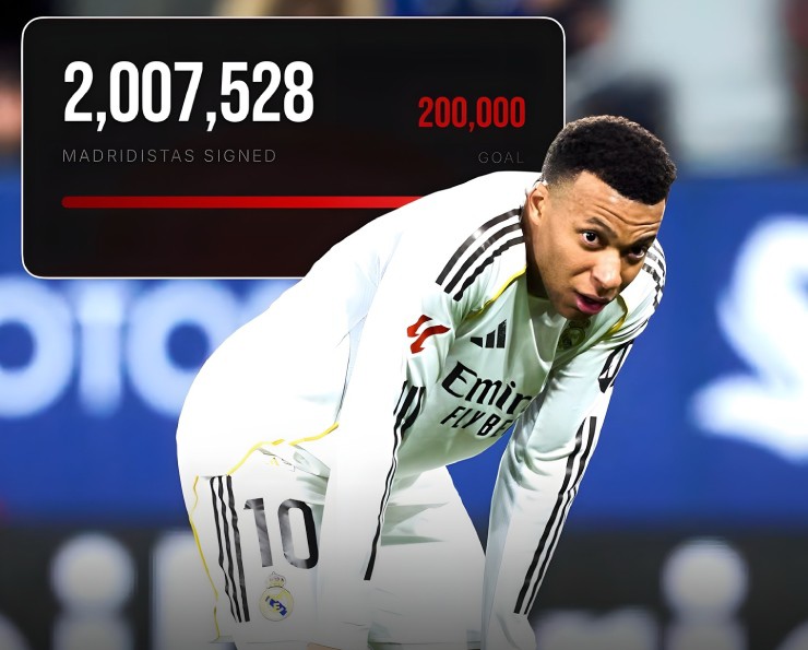 Ngỡ ngàng hàng triệu fan ký đơn kiến nghị yêu cầu Mbappe rời Real Madrid - 1