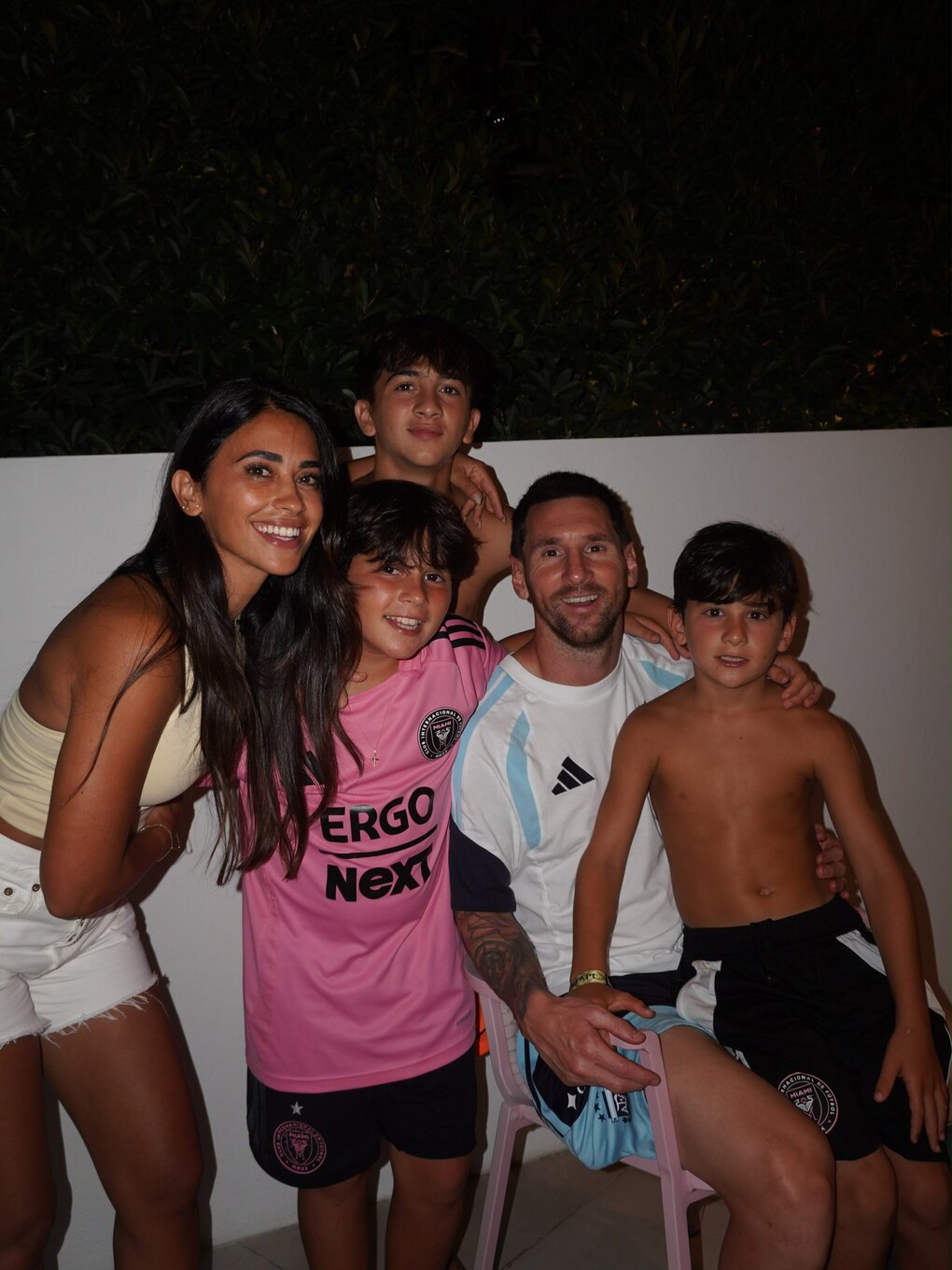 Gia đình Messi. Ảnh: Instagram/Antonela Roccuzzo