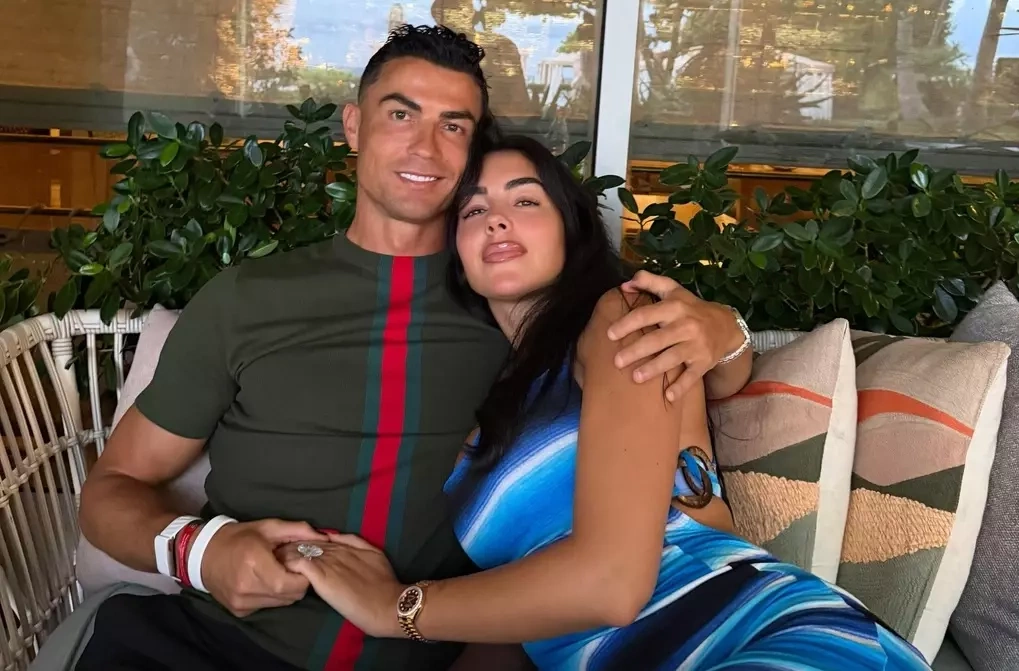 Georgina Rodríguez đăng ảnh chụp tại Mỹ cùng Ronaldo, hôm 25/6, khi anh đang thi đấu World Cup 2026. Ảnh:Instagram/ Georgina Rodríguez