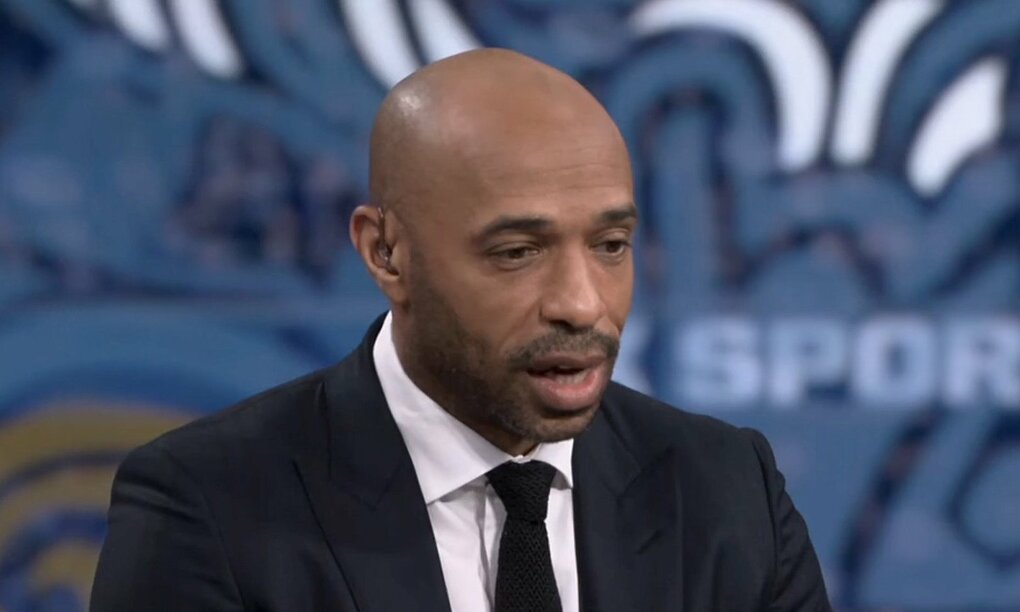 Thierry Henry bình luận trên chương trình của FOX Sports tại World Cup 2026 ở Mỹ. Ảnh: chụp màn hình