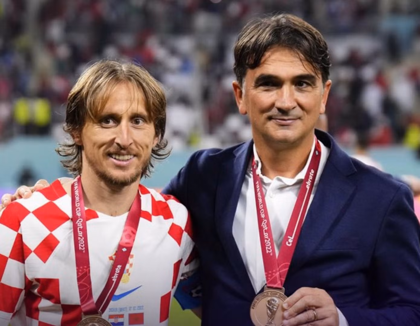 HLV Dalic và Croatia đã về thứ 2 ở World Cup 2018 và thứ 3 ở World Cup 2022