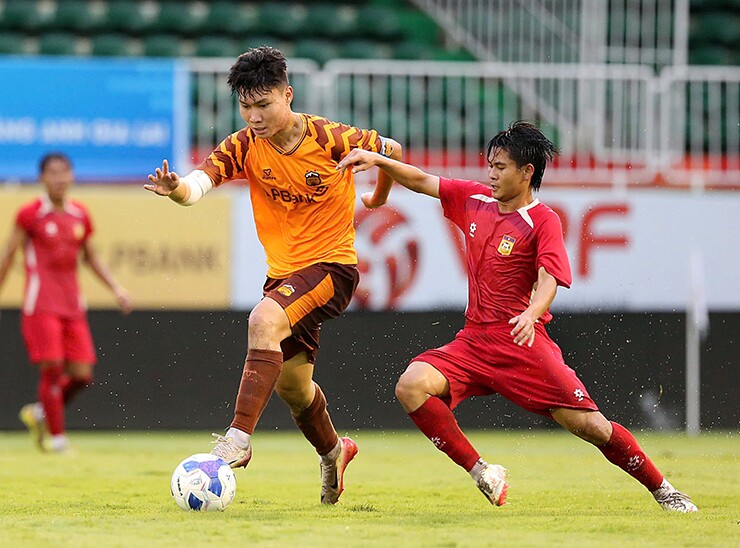 ĐT Lào thi đấu giao hữu với CLB HAGL trước thềm AFF Cup 2026.