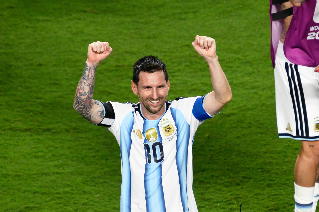 Messi tại World Cup 2026. Ảnh: AP