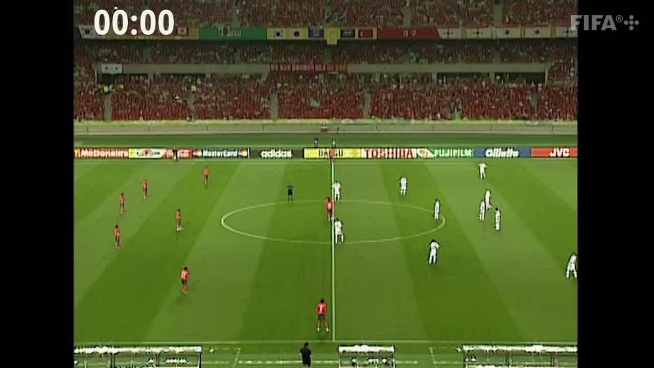 Bàn thắng nhanh nhất lịch sử World Cup của Hakan Sukur