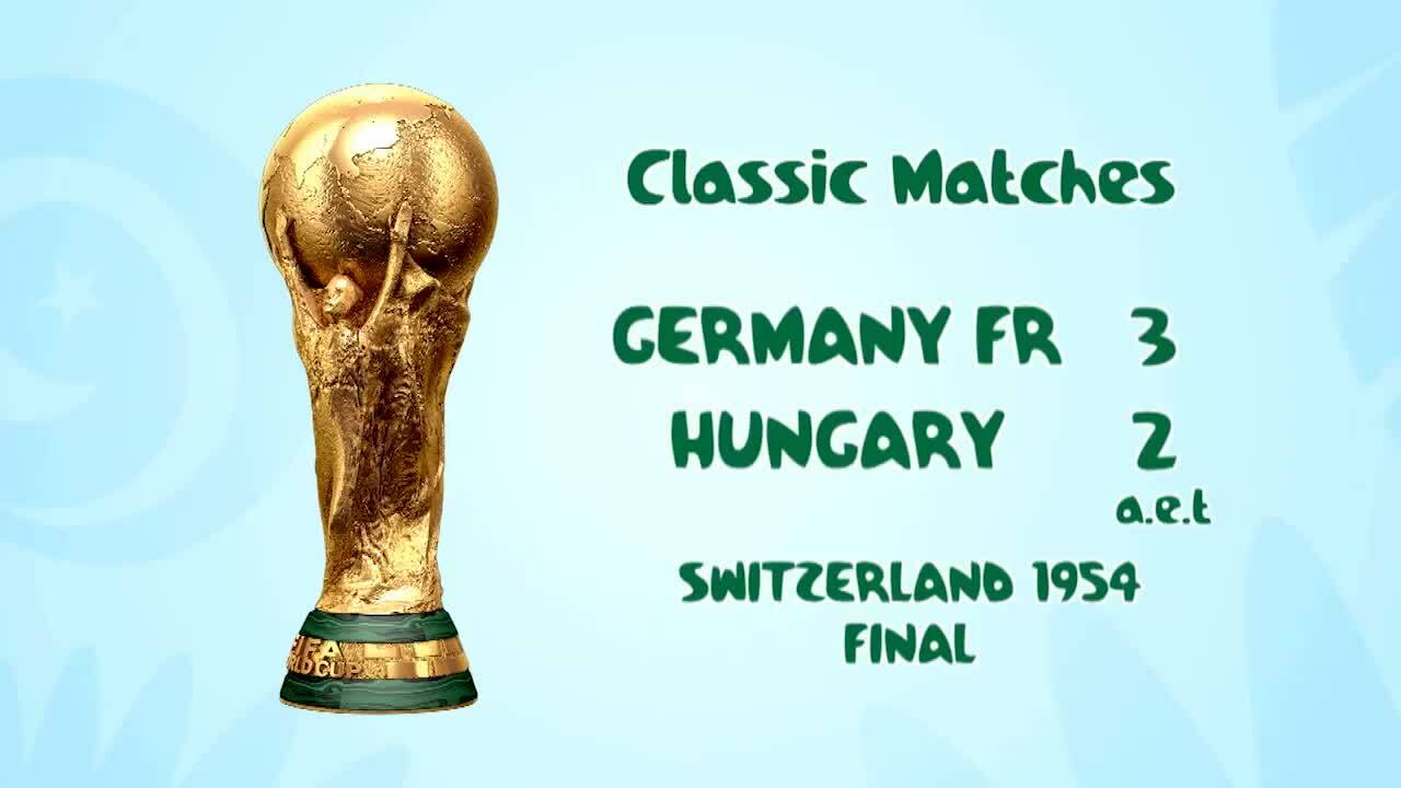 Diễn biến chính chung kết World Cup 1954