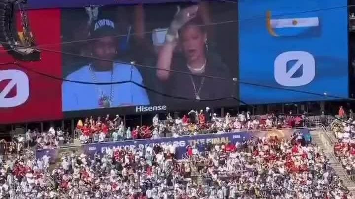 Rihanna và ASAP tại World Cup 2026