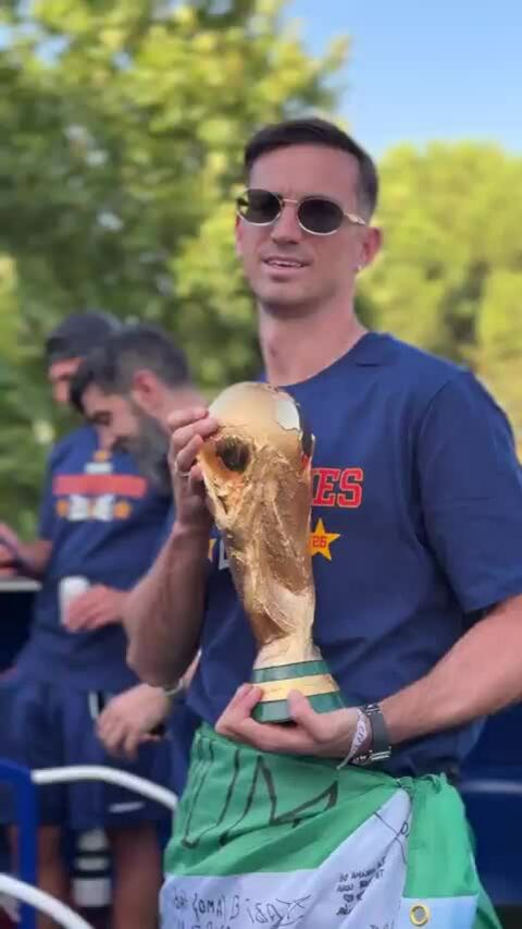 Tây Ban Nha diễu hành chức vô địch World Cup 2026