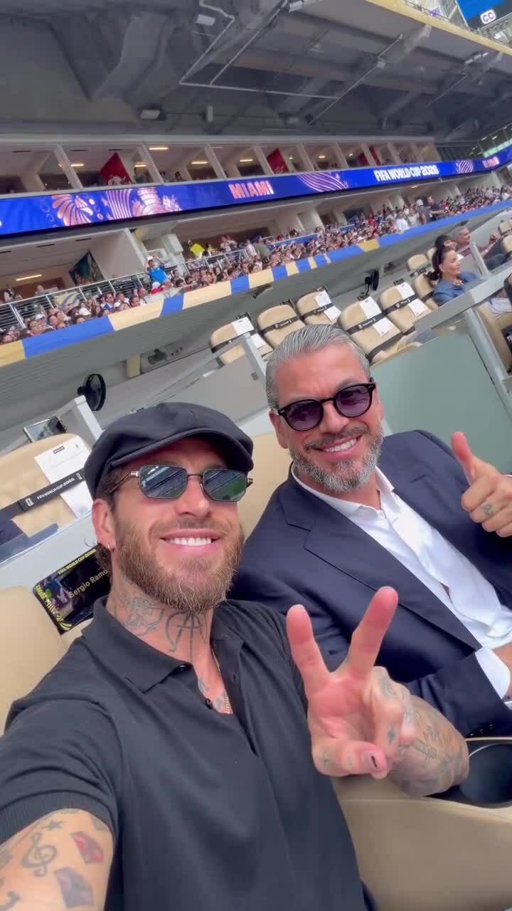 Sergio Ramos thưởng thức World Cup 2026