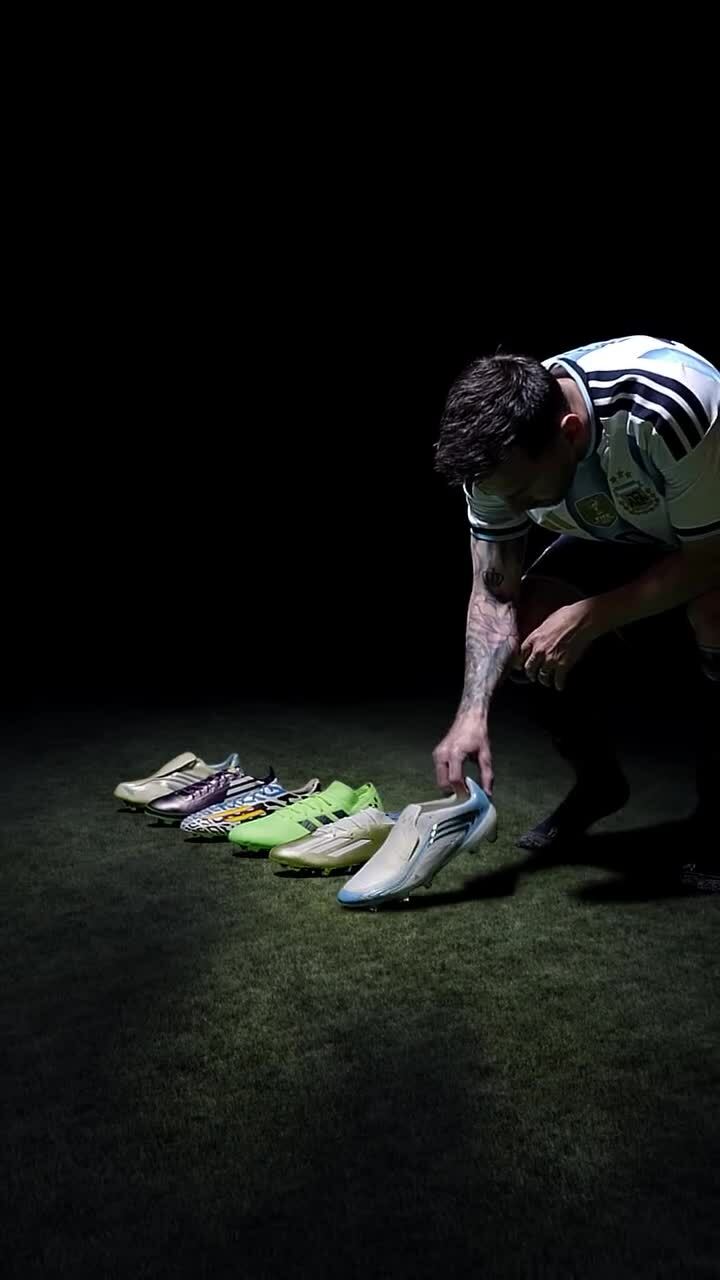 Bộ sưu tập giày của Messi ở sáu kỳ World Cup