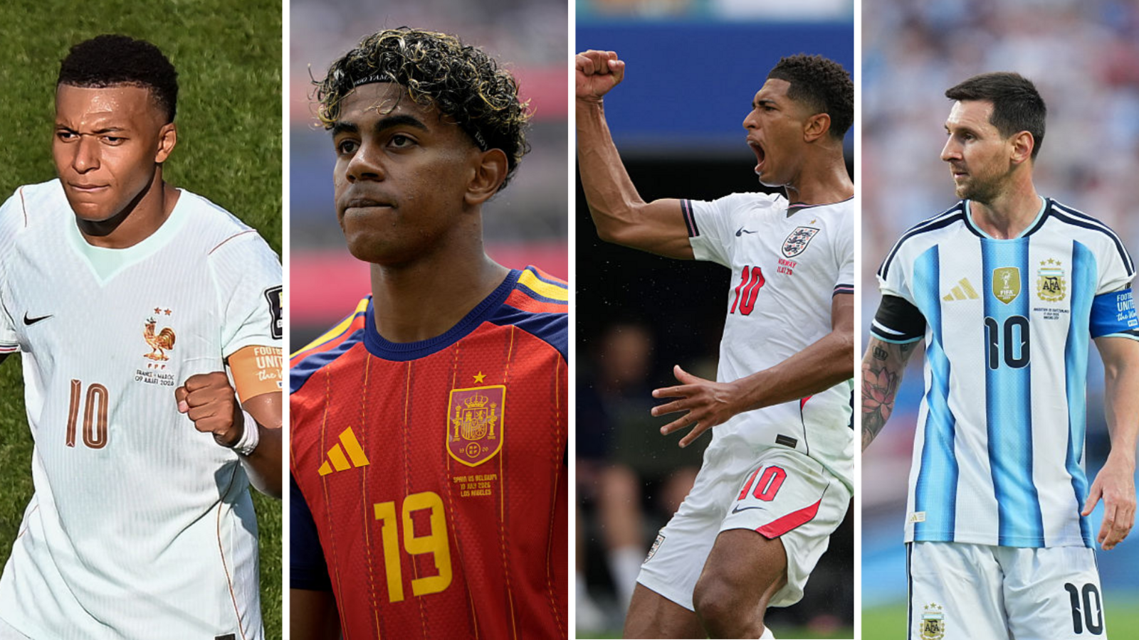 Những cầu thủ trẻ nổi bật về số lượng so với những "ông lão" tại World Cup 2026